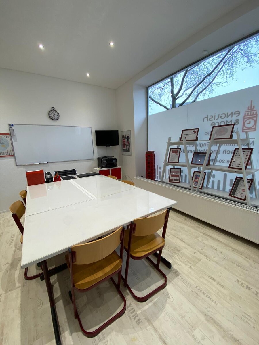 English & More Lernstudio – Eingangsbereich